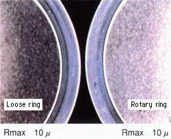 Non-External-Flushing Mechanical Seal / Roughness of the seal surface after operation